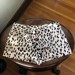 Tibi Cheetah Print Shorts 4 NWOT